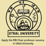 Utkal University Research Staff Recruitment 2026