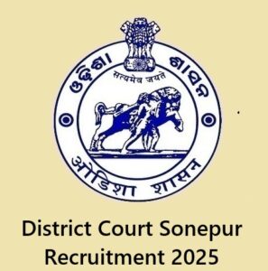 District Court Sonepur Recruitment