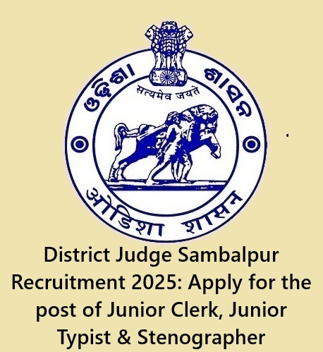 District Judge Sambalpur Recruitment
