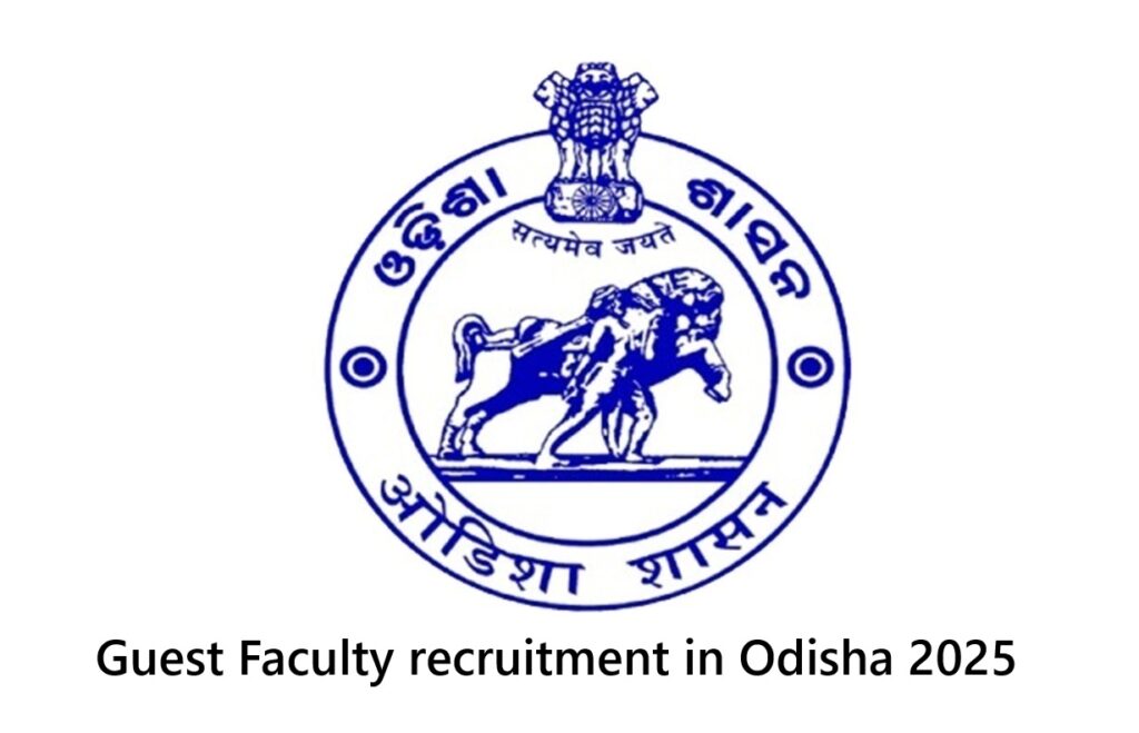 Guest Faculty recruitment in Odisha