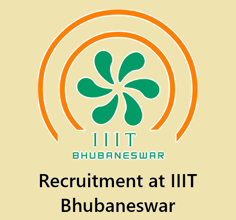 Recruitment at IIIT Bhubaneswar