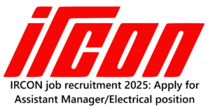 IRCON job recruitment 2025