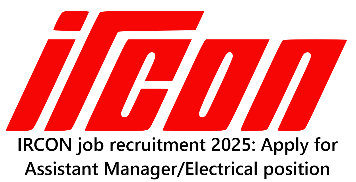 IRCON job recruitment 2025