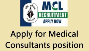 MCL Sambalpur Recruitment
