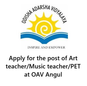Recruitment at OAVS Angul