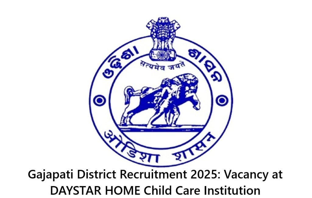 Gajapati District Recruitment