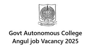 Angul job Vacancy