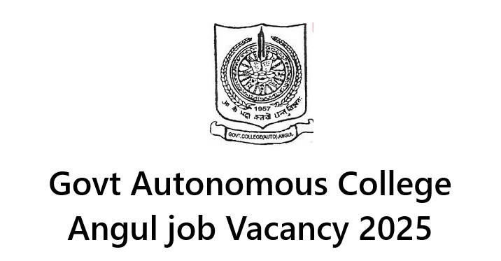 Angul job Vacancy