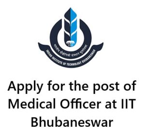Vacancy at IIT Bhubaneswar
