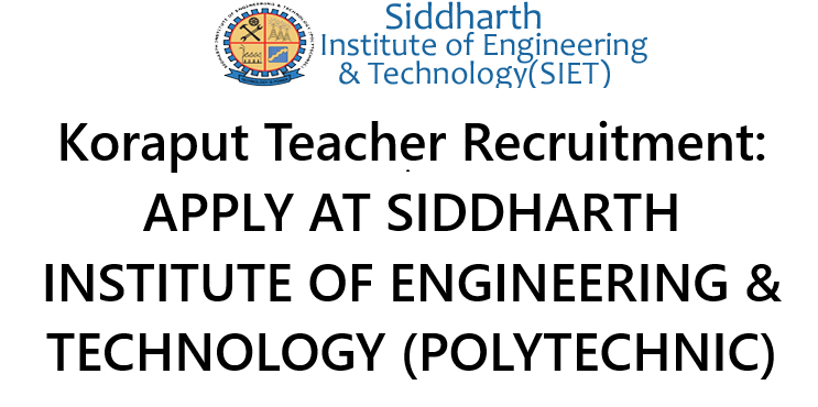 Koraput Teacher Recruitment