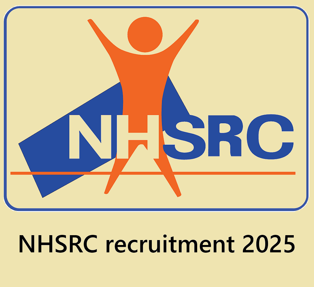 NHSRC recruitment 2025