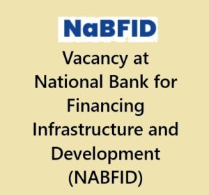 Vacancy at NABFID