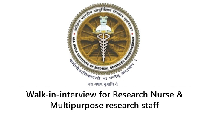 AIIMS Bhubaneswar Research Staff Recruitment