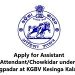 Kalahandi Recruitment