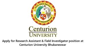 Centurion University Bhubaneswar Recruitment