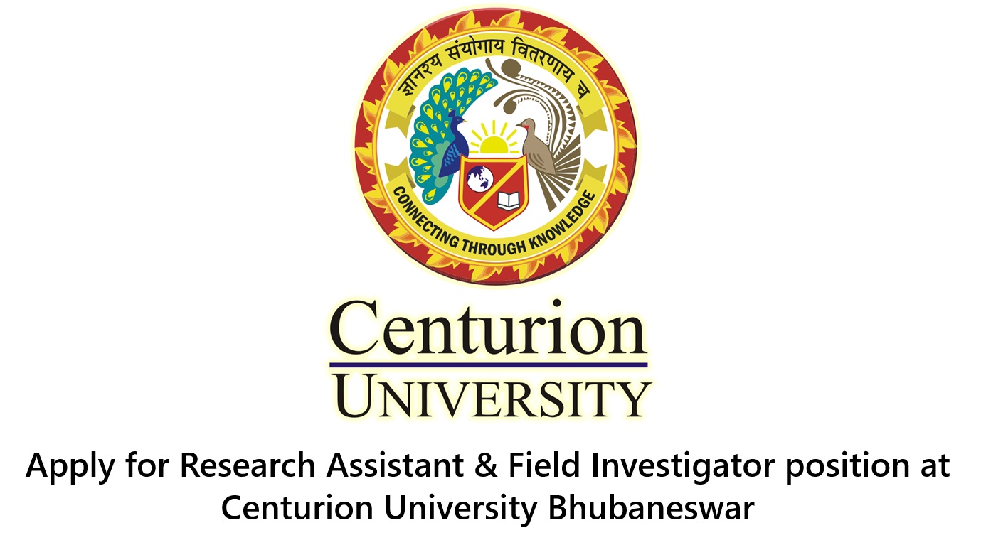 Centurion University Bhubaneswar Recruitment