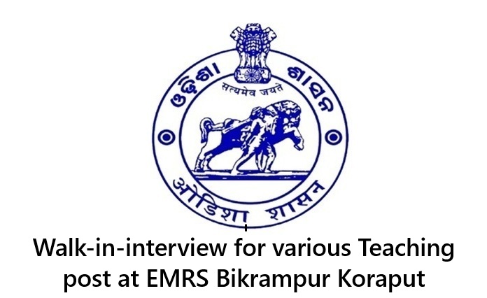 EMRS Koraput Recruitment