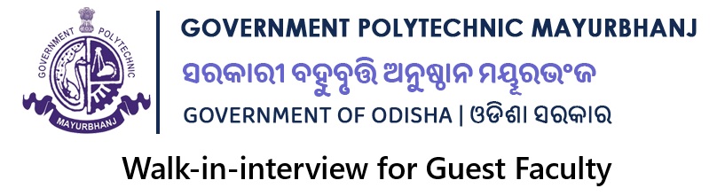 Govt Polytechnic Odisha Recruitment