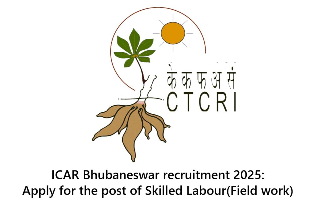 ICAR Bhubaneswar recruitment