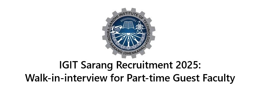 IGIT Sarang Recruitment