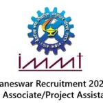 IMMT Bhubaneswar Recruitment 2025