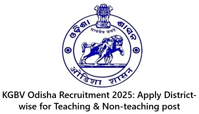 KGBV Odisha Recruitment
