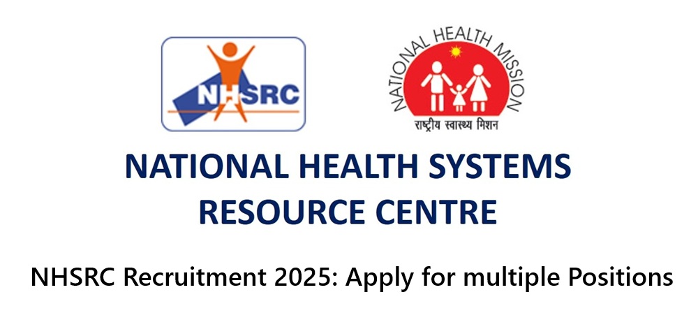 NHSRC Recruitment 2025