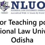 National Law University Odisha