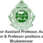 OUAT Bhubaneswar Recruitment