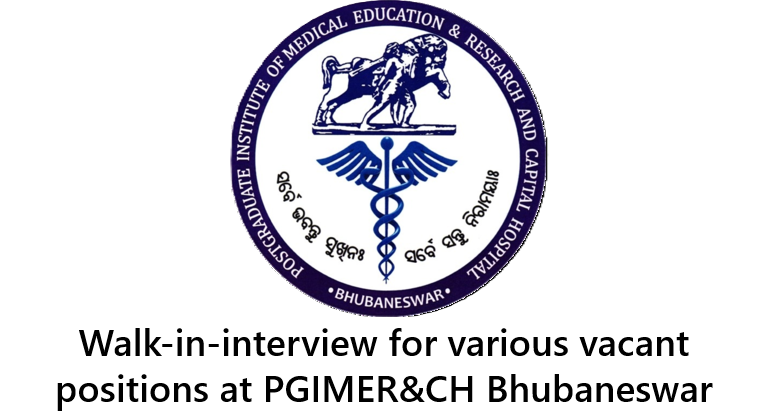 PGIMER Bhubaneswar Recruitment