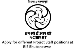 RIE Bhubaneswar Recruitment