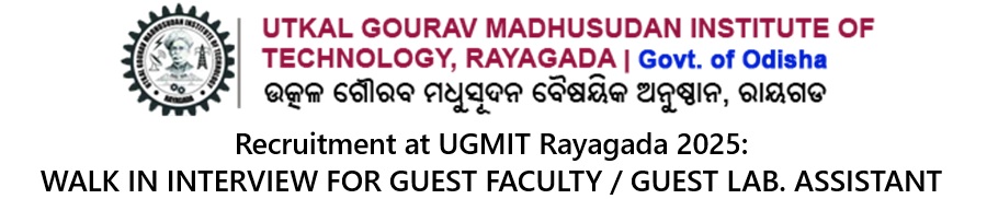 Govt Polytechnic Odisha Recruitment
