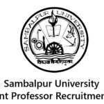 Sambalpur University Assistant Professor Recruitment