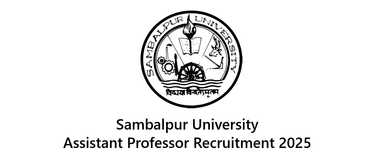 Sambalpur University Assistant Professor Recruitment