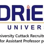 DRIEMS University Kataka Recruitment 2026