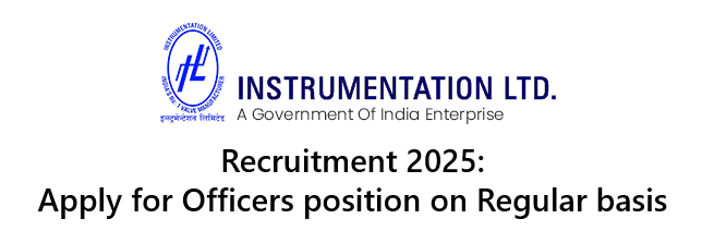 Instrumentation Limited Recruitment