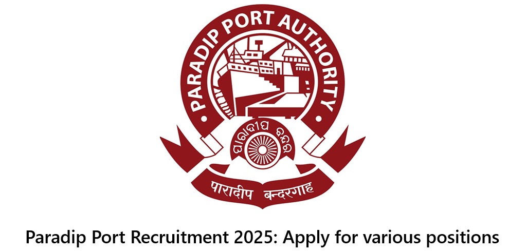 Paradip Port Recruitment