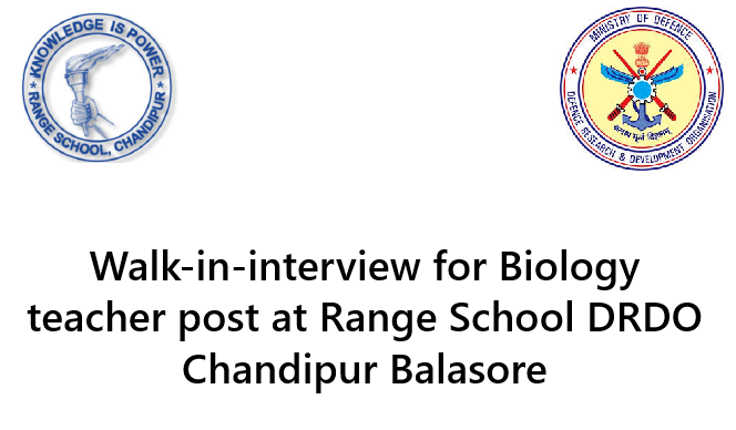 DRDO Chandipur Balasore Recruitment