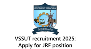 VSSUT recruitment