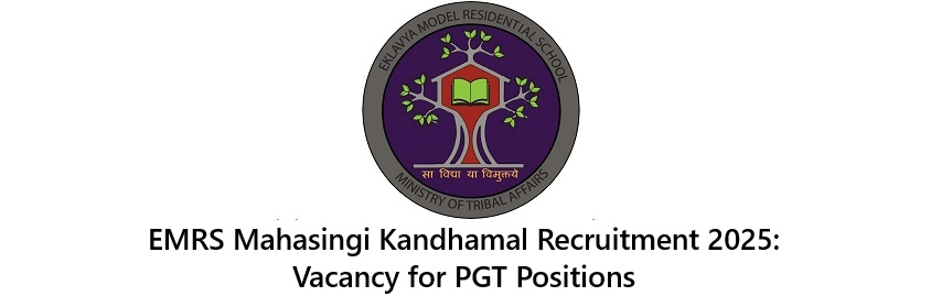 EMRS Mahasingi Kandhamal Recruitment