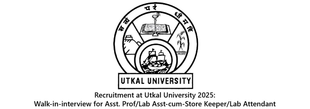 Recruitment at Utkal University