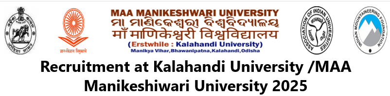 Recruitment at Kalahandi University
