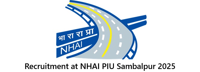Recruitment at NHAI PIU Sambalpur