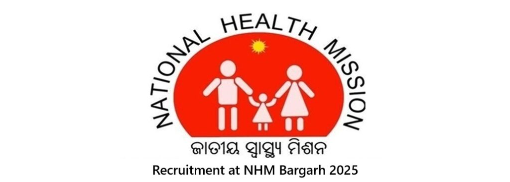 Recruitment at NHM Bargarh