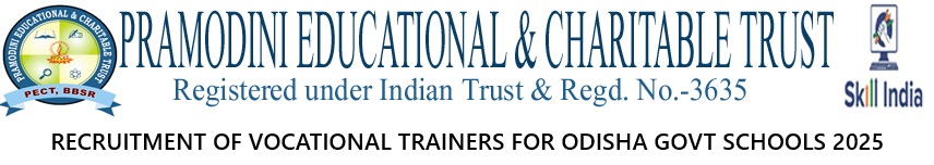 RECRUITMENT OF TRAINER FOR ODISHA GOVT SCHOOLS