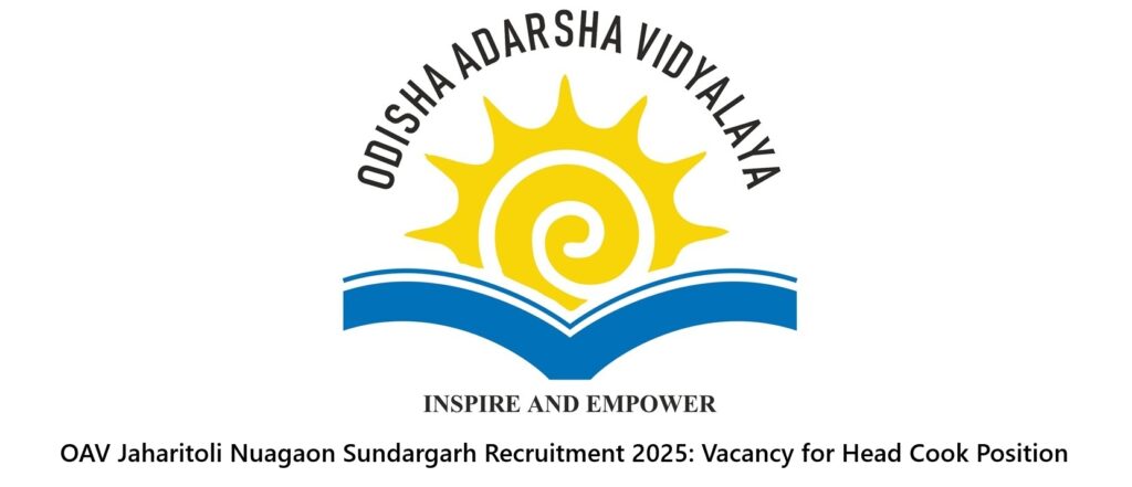 OAV Jaharitoli Nuagaon Sundargarh Recruitment