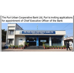 Jobs in Puri Urban Cooperative Bank Ltd