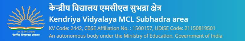 KV MCL Subhadra Talcher Recruitment