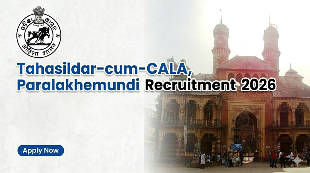 Recruitment under Tahasildar Paralakhemundi 2026