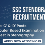 SSC Stenographer Recruitment 2026